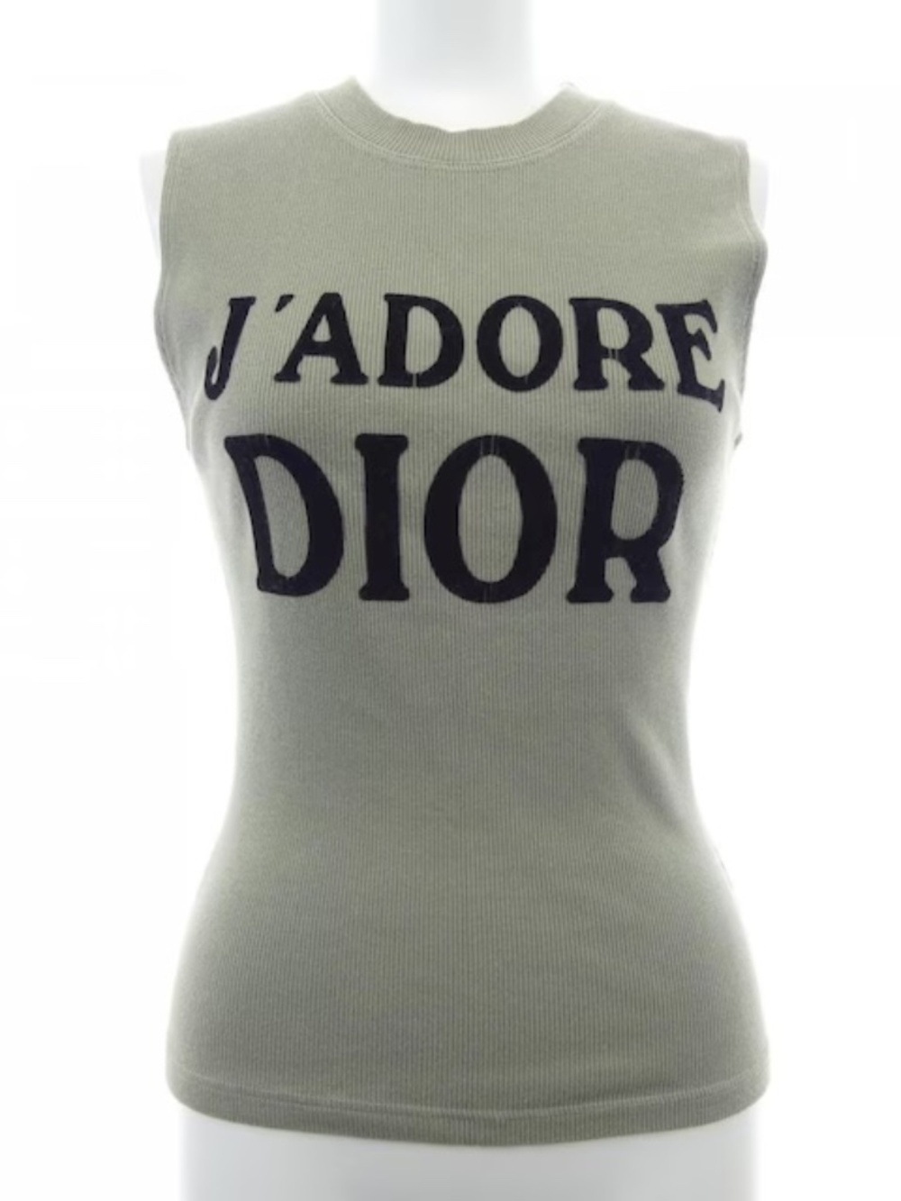 Christian Dior J'ADORE Ribbed Tank Top